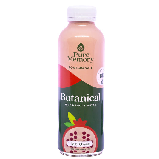 16oz Botanical Pure Memory Water Qty 12 - POMEGRANATE