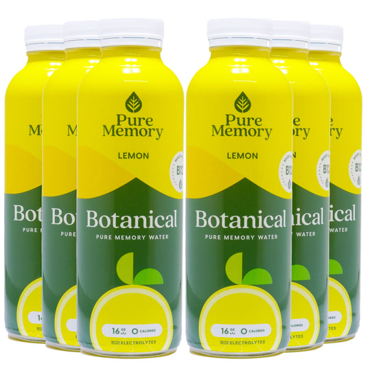 16oz Botanical Pure Memory Water  Qty 6 - LEMON