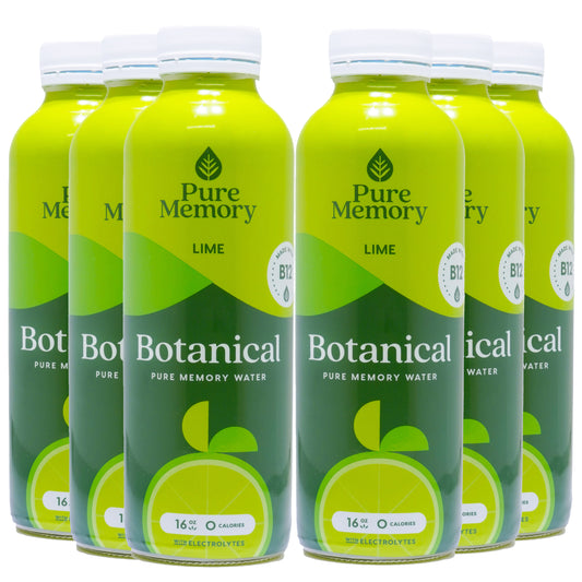 16oz Botanical Pure Memory Water Qty 6 - LIME